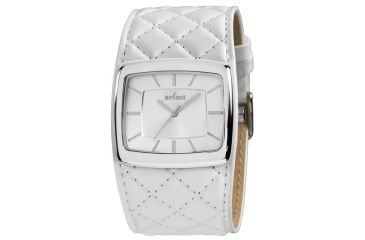 Image of Axcent Flow Watch, White Strap, White Face, Silver Hands X70252-131
