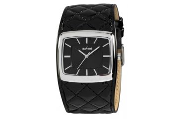 Image of Axcent Flow Watch, Black Strap, Black Face, Silver Clasp X70252-237
