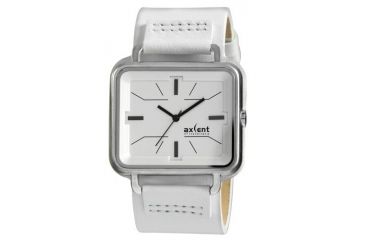 Image of Axcent Vector Watch, White Strap, White Face, Black Hands X80211-631