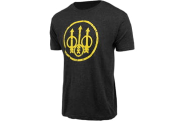 Image of Beretta DISTRESSED TRIDENT T-SHIRT HEA GRPH SM 58B1C6E9