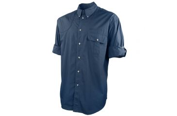 Image of Beretta Mens TM Roll-Up Shirt, Blue Total Eclipse, Extra Large LU222T15340504XL