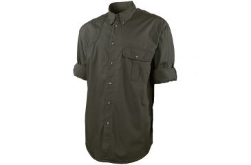 Image of Beretta Mens TM Roll-Up Shirt, Green Olive, 3XL LU222T15340706XXXL