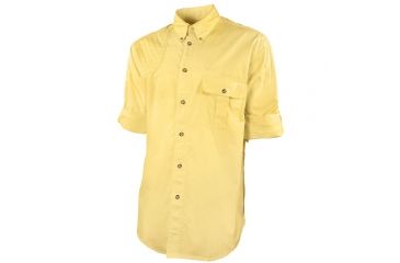 Image of Beretta Mens TM Roll-Up Shirt, Pale Yellow, 3XL LU222T15340227XXXL