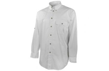 Image of Beretta Mens TM Roll-Up Shirt, White, Large LU222T15340100L