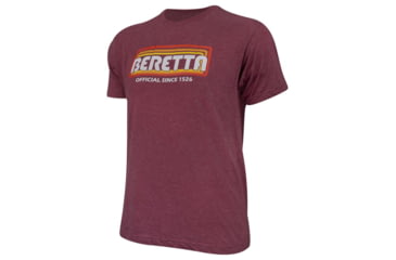 Image of Beretta Retro Bloq Logo T-Shirt - Mens, BERTS732T189003AUL