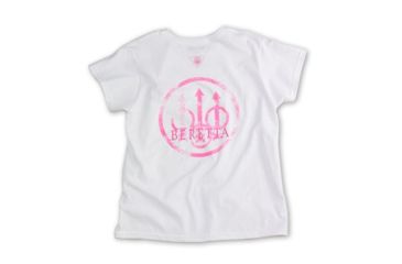 Image of Beretta Womens Trident T-Shirt, White, Small TS6570850100S