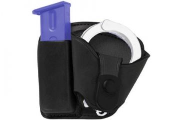 Image of Bianchi 45 Mag/Cuff Paddle, Plain Black 19892 - Fits Glock 17, 19, 22, 23, 26, 27, S&amp;W SW9F, SW40F