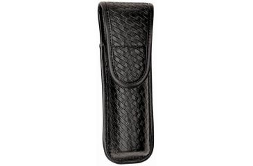 Image of Bianchi 7911 Covered Compact Light Pouch - Plain Black, Brass 22597