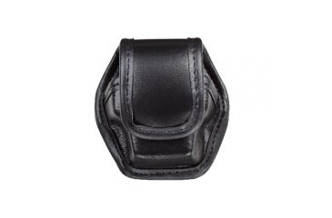 Image of Bianchi 7935 EDW Plain Black Single Pouch w/ Hidden Snap for Taser X26 Cartridge
