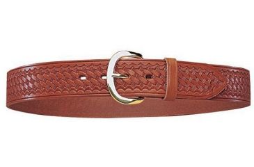 Image of Bianchi B8 Heavy Duty Belt - Plain Tan, Brass 12228