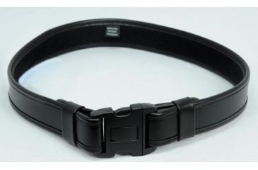 Image of Bianchi 7955 ErgoTek Duty Belt - Plain Black, Waist Size 34-36in, 22710