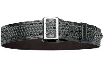 Image of Bianchi Patroltek - Sam Browne Belt - Basket Black,Size 50,Chrome 22750