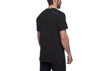 Image of Black Diamond Faceshot Short Sleeve T-Shirt - Mens, Black-Bluebird, Medium, AP7300449087MED1