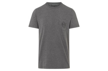 Image of Black Diamond Rays Pocket Tee - Mens, Charcoal Heather, Extra Small, AP7300360036XSM1
