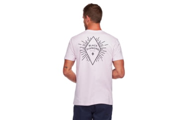 Image of Black Diamond Rays Pocket Tee - Mens, Himalayan Salt, Extra Small, AP7300366025XSM1