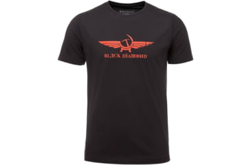 Image of Black Diamond Perestroika SS T-Shirt - Men's, Small, Black, APV5Z9015SML1