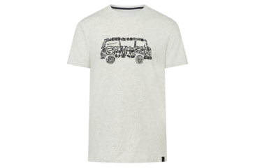Image of Black Diamond Vantastic Tee - Mens, Birch Heather, Medium, AP7300465005MED1
