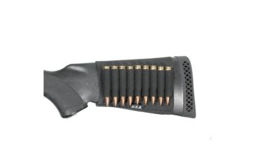 Image of BlackHawk Butt Stock Shell Holder for Rifles, Black - 74SH00BK