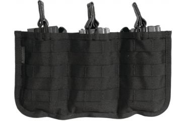 Image of Blackhawk Cutway Vest Ammo Pocket, Large, Black, 38CL105BK