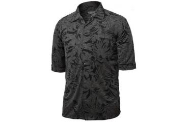 Image of BlackHawk Mens Casual Knit Shirt Short Short Sleeve, Grey Tropical, 2XL 88CS05YT-2XL