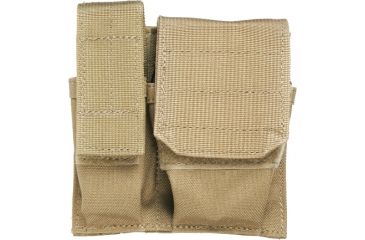 Image of Blackhawk S.T.R.I.K.E. Cuff/Mag/Light Pouch, Coyote Tan, Speed Clip 38CL55CT