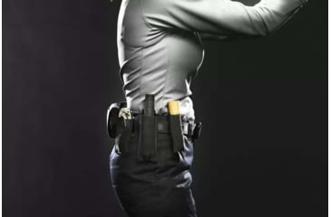 Image of Blue Force Gear Belt Mounted Ten-Speed Extendable Baton Pouch With Adjustable Belt Loop In, Black BT-TSP-BATON-01-BK