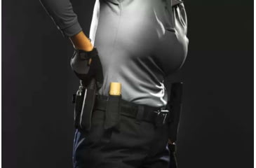 Image of Blue Force Gear Belt Mounted Ten-Speed Extendable Baton Pouch With Adjustable Belt Loop In, Black BT-TSP-BATON-01-BK