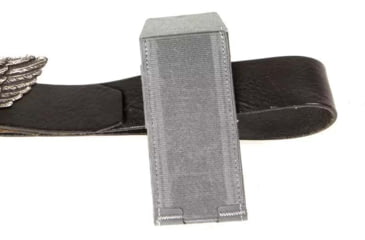 Image of Blue Force Gear Belt Mounted Ten-Speed Extendable Baton Pouch With Adjustable Belt Loop In, Wolf Gray BT-TSP-BATON-01-WF