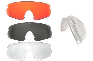 Image of Bobster Safety Shooting Eyewear Lenses and Nose Piece