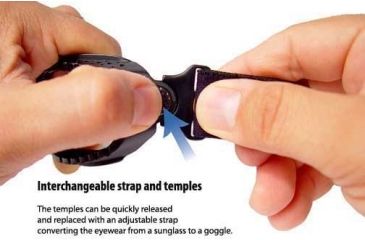 Image of Bobster Sport &amp; Street Interchangeable Strap and Temples