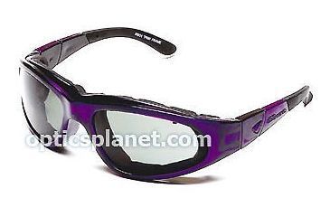 Image of Body Specs BSG-2 Goggles, Black Frame / Smoke-Green Lens, w/ Clear &amp; Light Rust Lens Extra Lens Sets