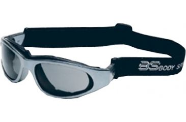 Image of Body Specs RX Prescription BSG 2 Black, Red, Purple, Chrome Silvere Goggles / Sunglasses, Frame Color Chrome Silver BSG-2 Frame