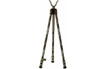 Image of BOG Deadshot Aluminum Tripod, 25-64in, Mossy Oak Bottomland, 1237289
