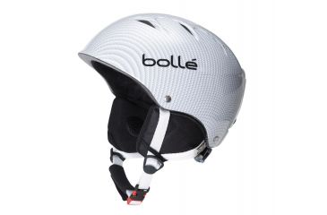 Image of Bolle B-Kid Helmet, Shiny Light Carbon, 53-57cm 30678