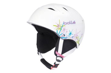 Image of Bolle B-Kid Helmet, Shiny White Stars, 49-53cm 30673