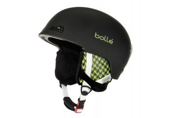 Image of Bolle B-Wild Helmet, Soft Black Green Plaid, 54-58cm 30705