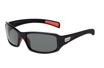 Image of Bolle Winslow Sunglasses, Shiny Black/Coral 11709