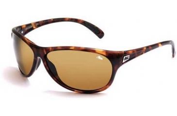Image of Bolle Coral Sport Sunglasses, Dark Tortoise Frame w/ TLB Dark Lenses - 10926