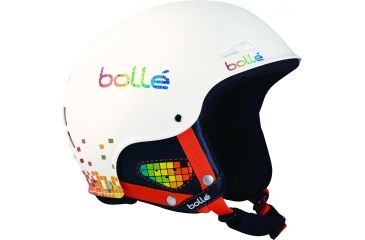 Image of Bolle Helmet, Switch Soft White Mosaic for 62cm Goggle 30512