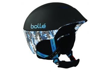 Image of Bolle Helmet, Synergy Soft Black and Blue for 58-61cm Goggle 30506
