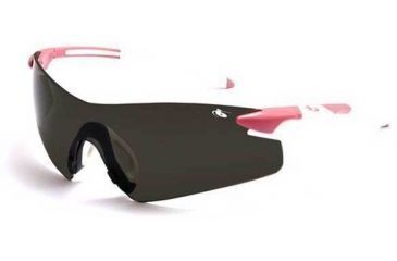 Image of Bolle MicroEdge Sport Sunglasses, Pink-White Frame w/ TNS Lenses - 10940