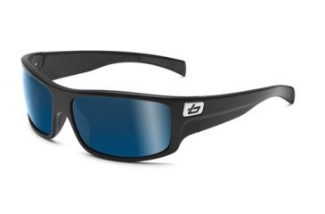 Image of Bolle Phantom Sun Glass, Satin Black Frame, Polarized Offshore Blue Lens, 11370