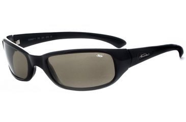 Image of Bolle Sidney Sunglasses - Shiny Black Frame, TNS Lenses 1791001070
