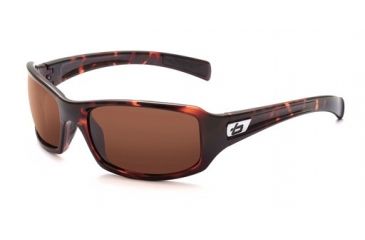 Image of Bolle Winslow Sunglasses, Dark Tortoise Frame, Polarized A-14 Lens, 11390