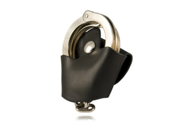 Image of Boston Leather Quick Release Cuff For 1 3/4 Belt Case, Basket Weave, Black, 5520-3-BLK
