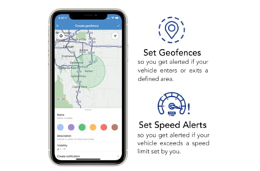 Image of Brickhouse Security Livewire Dash GPS Vehicle Tracker, 3.28 oz, G-LiveWireGPS