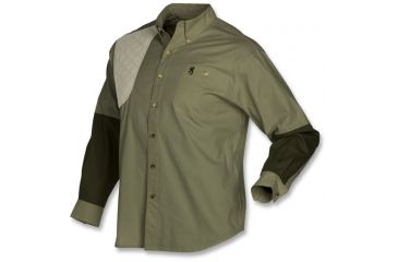 Image of Browning Junior Wasatch T-Shirt - Long Sleeve, Forest, M 3011376502