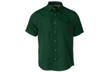 Image of Browning Phenix Short Sleeve Shirt,Olive,L 3010766403