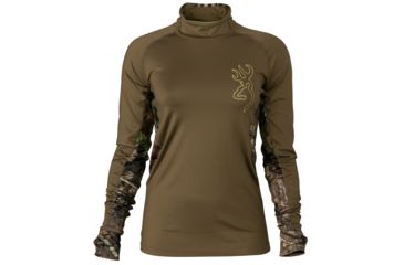 Image of Browning Womens Riser Baselayer Shirt, Mobuc, Extra Large, 3018562804