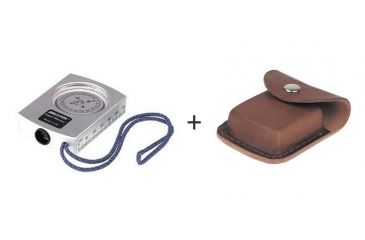 Image of Brunton SightMaster Professional Compass w/ Brunton Leather Case